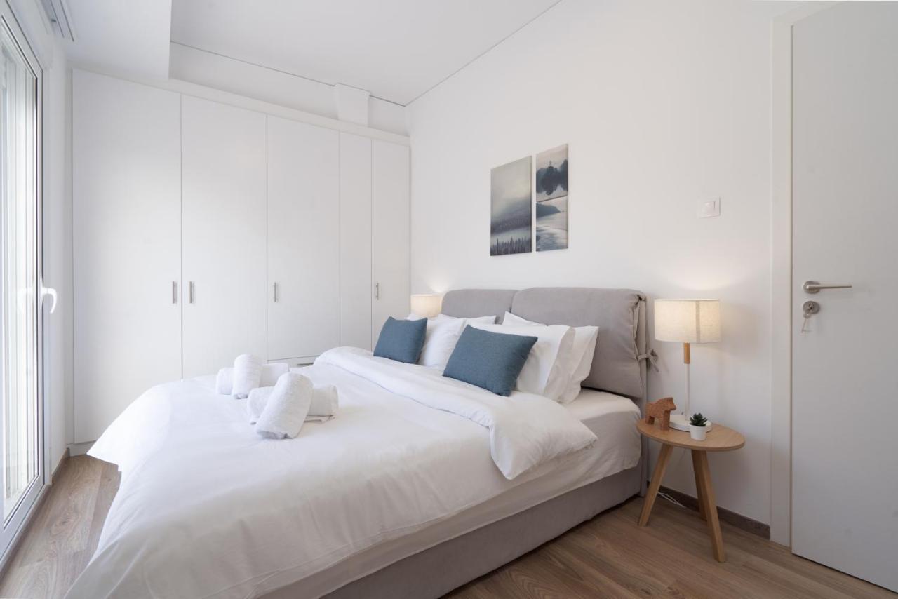 Apartament Athens Hideout Apt, Big Rooftop With City View Zewnętrze zdjęcie