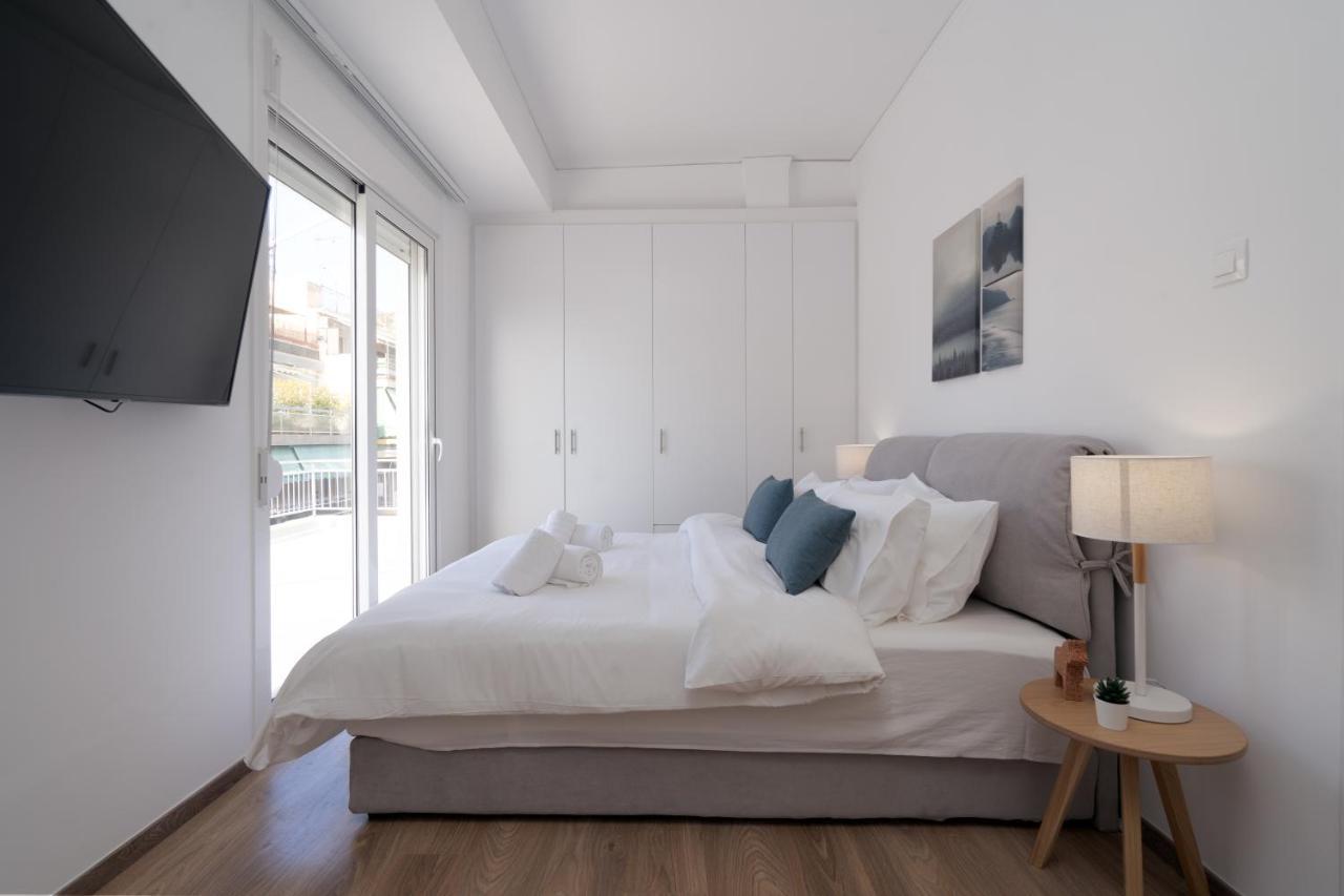 Apartament Athens Hideout Apt, Big Rooftop With City View Zewnętrze zdjęcie
