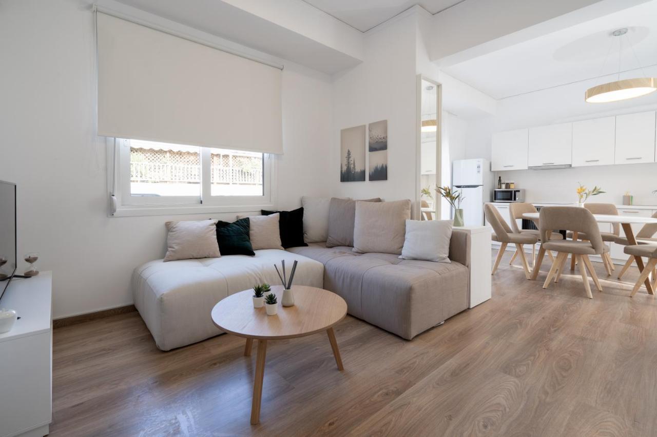 Apartament Athens Hideout Apt, Big Rooftop With City View Zewnętrze zdjęcie