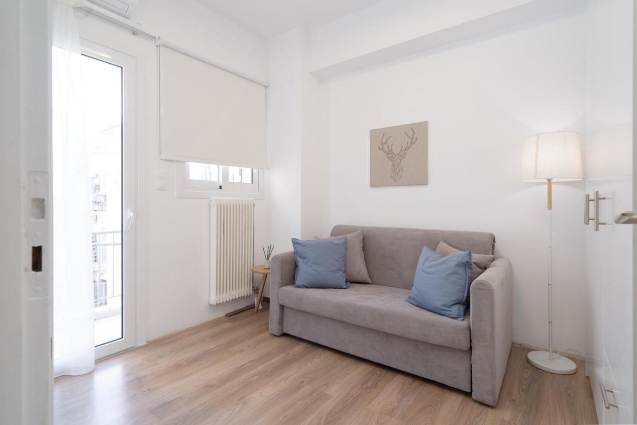 Apartament Athens Hideout Apt, Big Rooftop With City View Zewnętrze zdjęcie